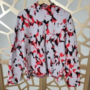 NWOT ANTHROPOLOGIE Lizzie Mock Neck Sweater